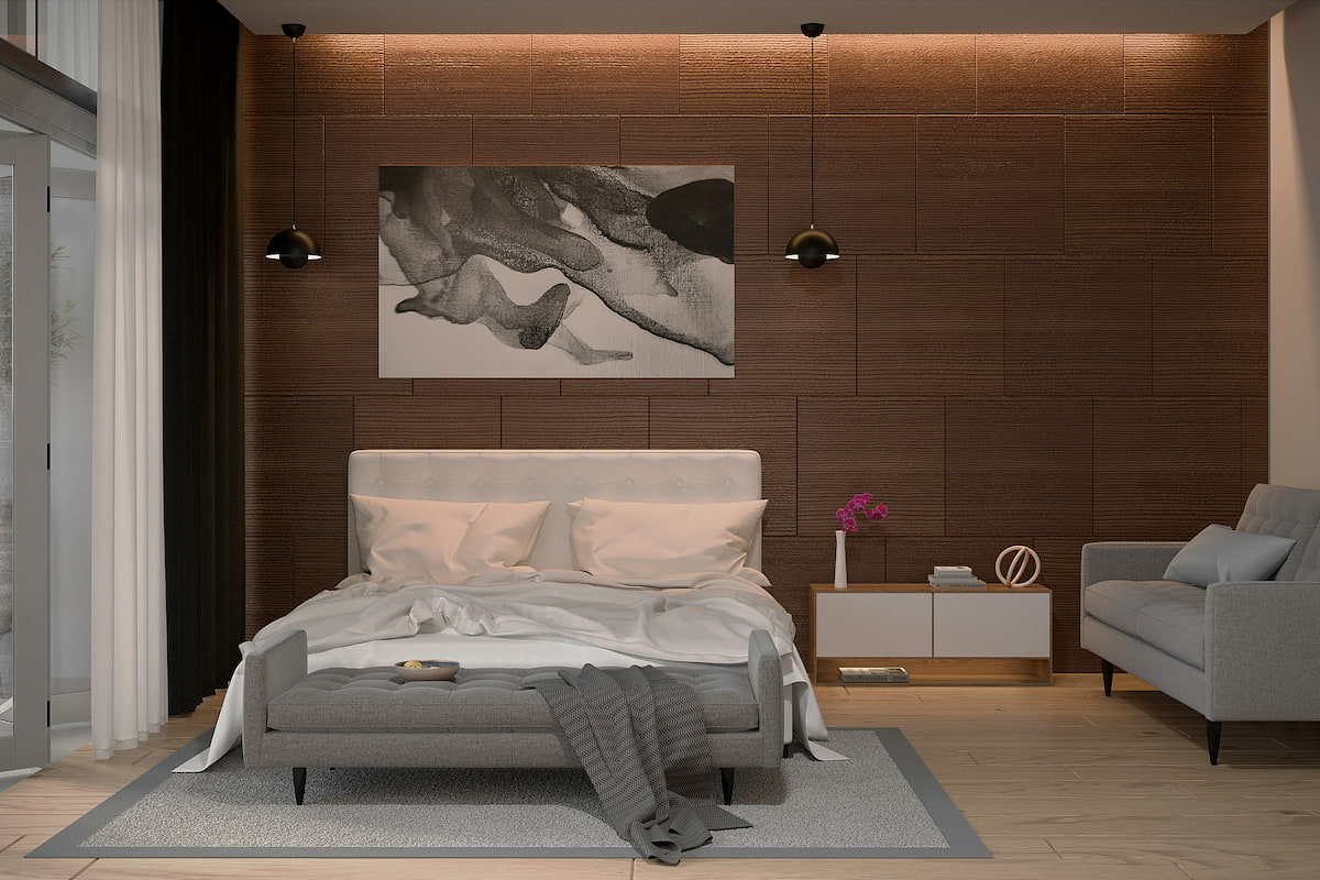 3D-design-wall-panels-in a Thai luxury villa