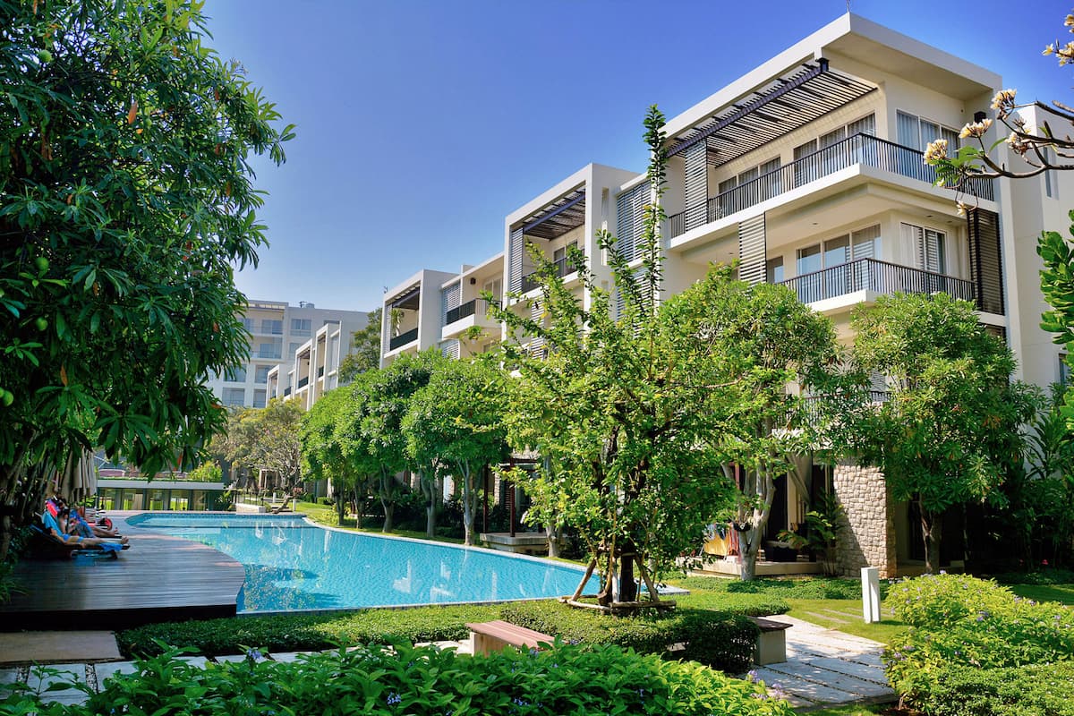 Condominium in Thailand with pool