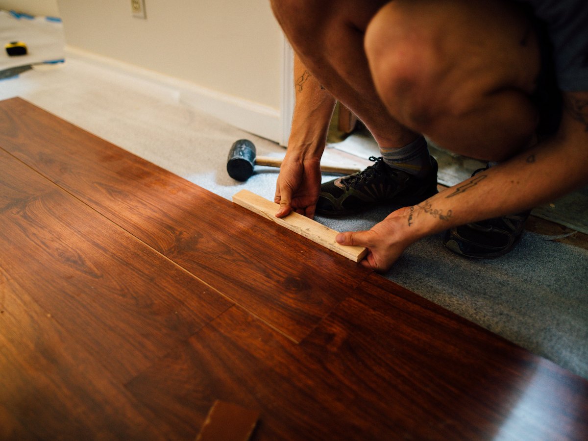 Laminate floor